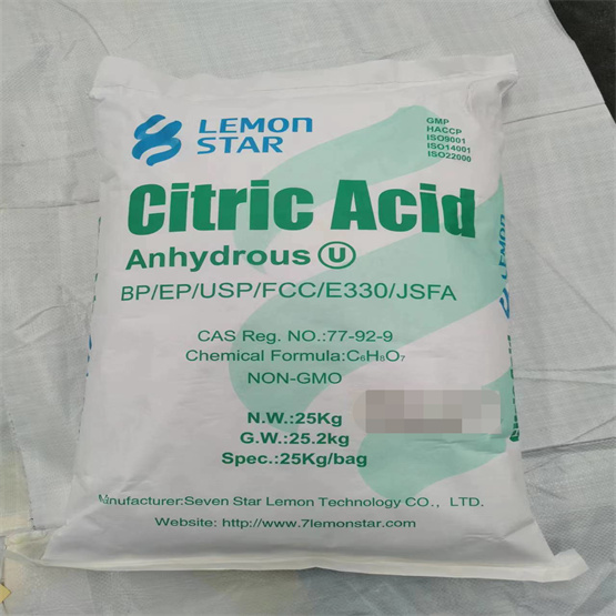 Citric acid anhydrous  CAA/Lemon Star